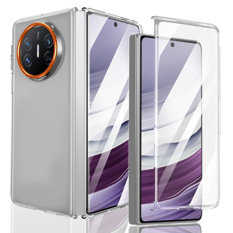 Funda PC Transparente Integrada Huawei Mate X3 Serie Plegable Lce (Naranja)