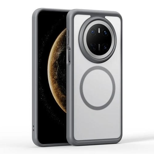 Funda HĂbrida TPU y PC con Magsafe Skin Feel para Huawei Mate 70 (Gris)