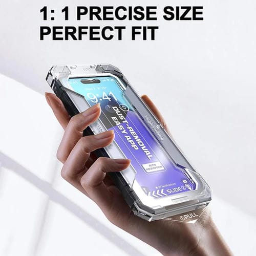 Película de Vidrio Templado HD para iPhone 14 Pro Max Fácil Instalación