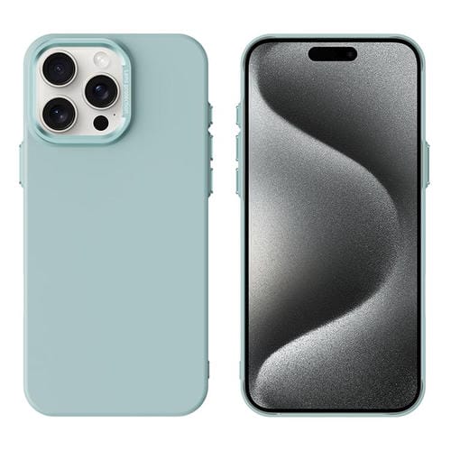 Funda Magnética para Teléfono Magsafe con Flocado para PC para iPhone 15 Pro (Verde)