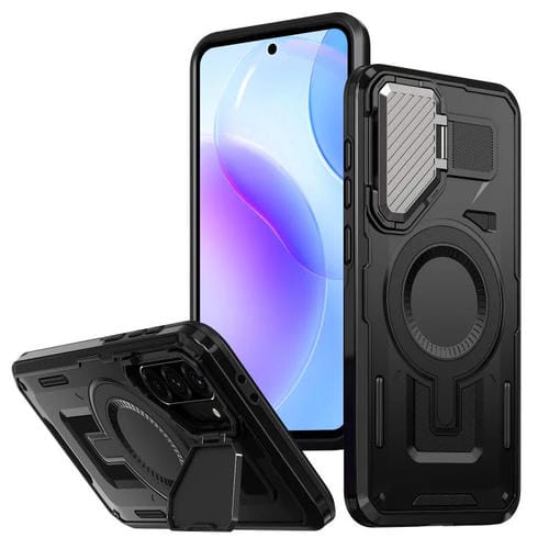 Funda protectora MagSafe para Samsung Galaxy A36 5G (negro)