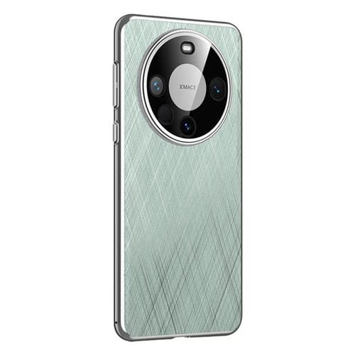 Funda de Cuero para Huawei Mate 60 Pro con Pintura Lisa (Cian-Azul)