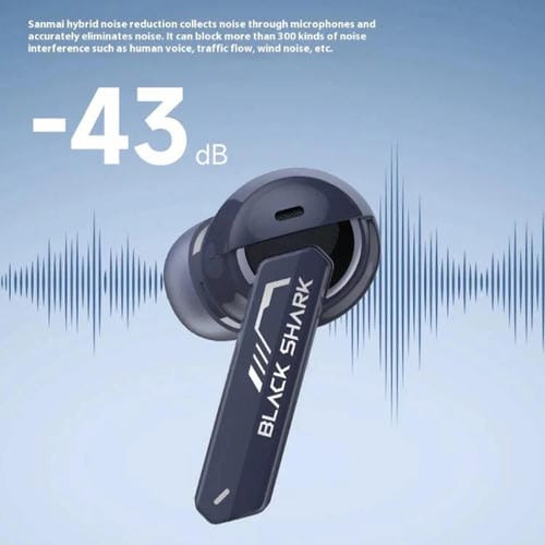 Auriculares Inalámbricos Xiaomi Blackshark Joybuds Plus Reducción De Ruido Bt5.4 Enc (Plateados)