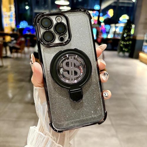 Estuche para TelĂ©fono iPhone 13 Pro con Soporte Magsafe y PelĂcula para Lente (Negro)