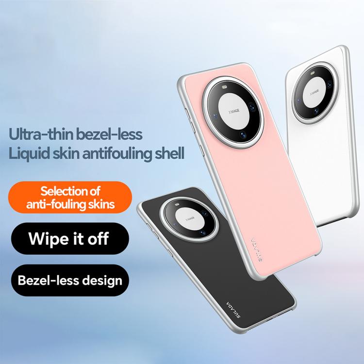 Funda para TelĂ©fono Sulada Skin Feel Cuero LĂquido a Prueba de Golpes para Huawei Mate 60 (Rosa)