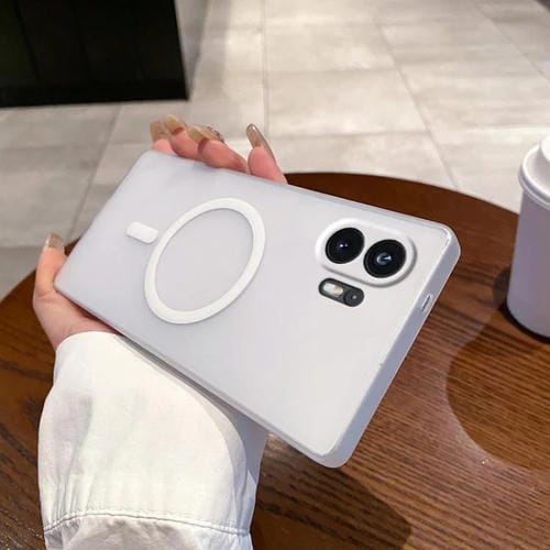 Estuche para Teléfono For Nothing Phone 2 con Protección Frío y Hielo (Blanco)