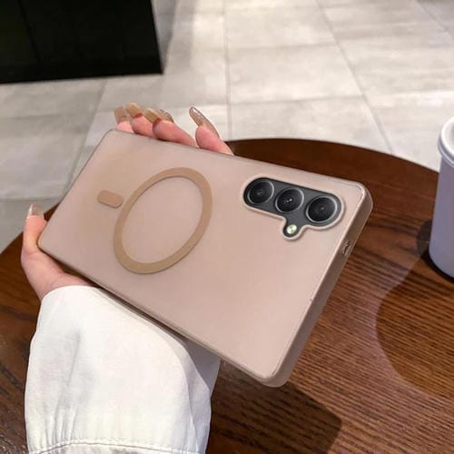 Funda para Teléfono Samsung Galaxy A34 5G Ice Fog Magsafe para PC (Dorada)