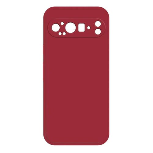 Funda Silicona Líquida Imitación para Google Pixel 9 Pro Xl (Rojo Oscuro)