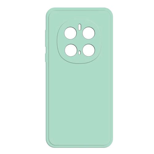 Funda Silicona Líquida Imitación para Honor Magic7 Pro (Cian Claro)
