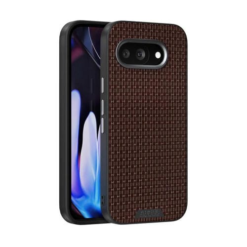 Funda de Cuero con Micro Relieve 6D Abel Ruyi para Google Pixel 9A (Marrón)