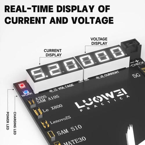 Placa de Activación de Carga Rápida de Batería Luowei LW-B03 Apple iPhone y Android