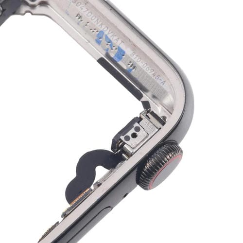 Graphitstahl Apple Watch Series 5 40mm LTE mit Lünettenplatte, Kronen-Drehachse und Flexkabel