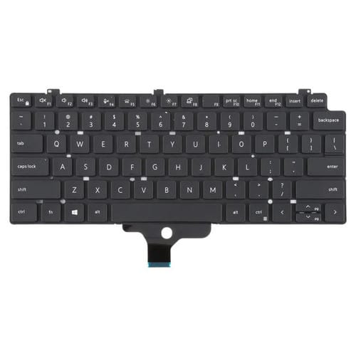 Clavier rétroéclairé Dell Latitude P33S 13-7300 7310 Version USA (Noir)