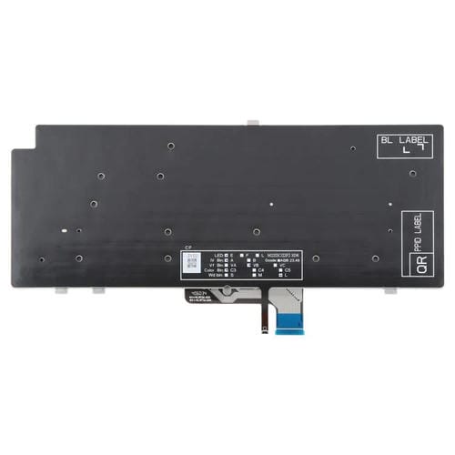 Backlit Keyboard Portable Dell Latitude 7340, 7440 and 7640 (USA Version) (Black)