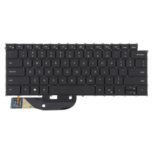 Clavier rétroéclairé portable Dell XPS 15 9510 9520 9700 9500 Precision 5560 5760 5750 5550 XPS 17 9700 9720 P91F P92F (Noir) Version USA