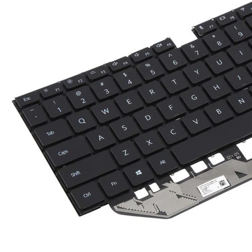 Teclado Retroiluminado Portátil Huawei Matebook X Versión USA EUL-W19P EUL-W19 EUL-W29 W29P (Negro)