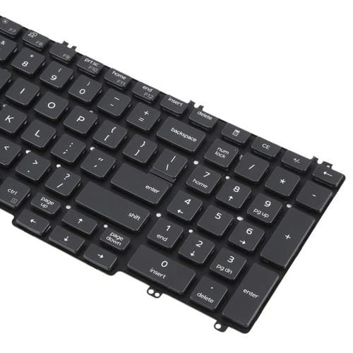 Clavier rétroéclairé portable Dell Latitude 5500 5501 5511 5510 3500 3501 Version USA 0MMH7V (Noir)