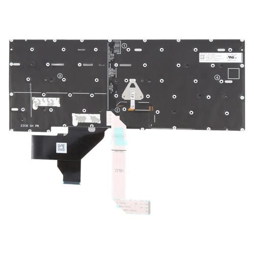 Teclado Lenovo ThinkPad X13 Gen 4 Versión USA con puntero (Negro)