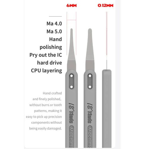 Kit de 18 Cuchillas Ma-Suit 5 en 1 Pulidas a Mano