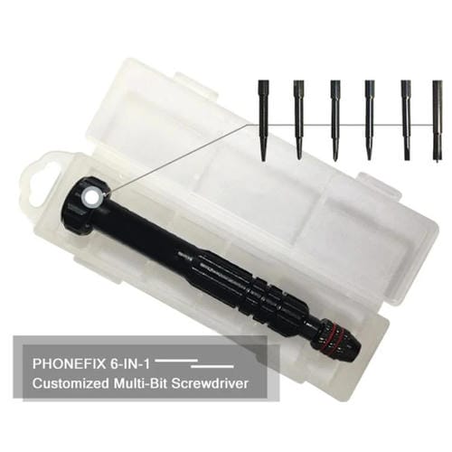 Jeu de Tournevis Alliage d'Aluminium 6 en 1