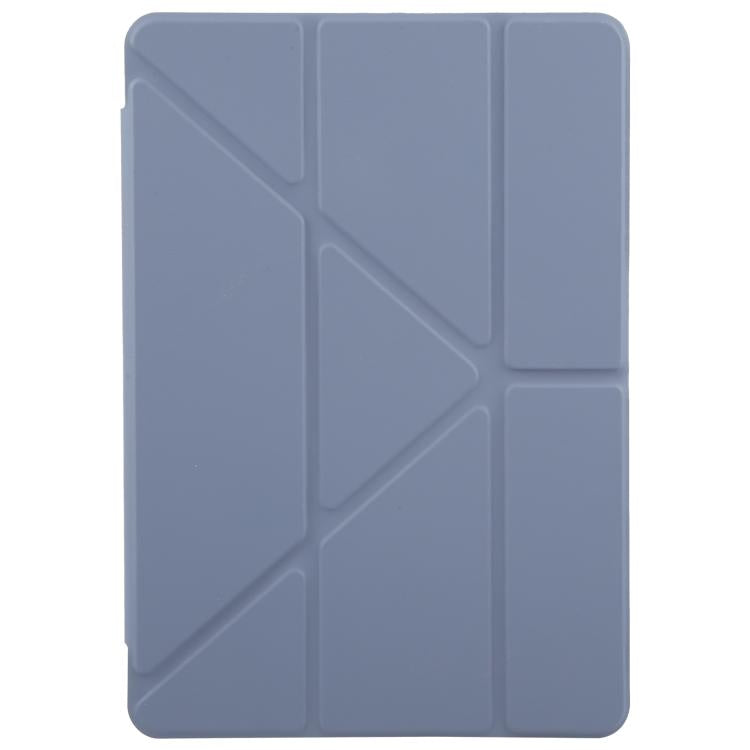 Funda de piel acrílica transparente deformable para Redmi Pad SE 11 2025/Pad 2 (morado lavanda)