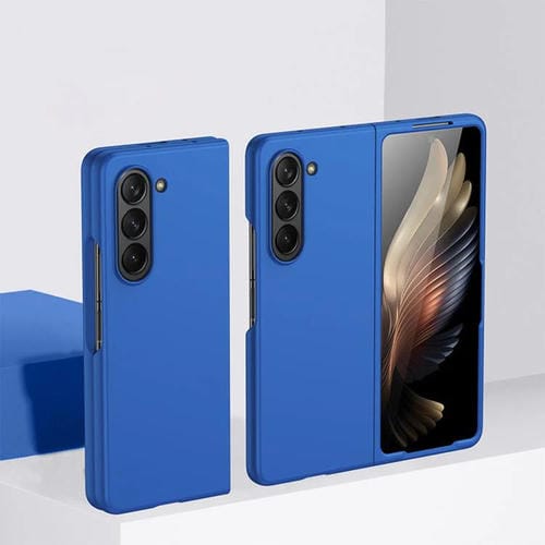 Funda de PC ultrafina a prueba de golpes Kalebol para Samsung Galaxy Z Fold6 (azul real)