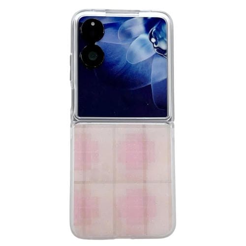 Funda para Xiaomi Mix Flip con purpurina y puntos (rosa)