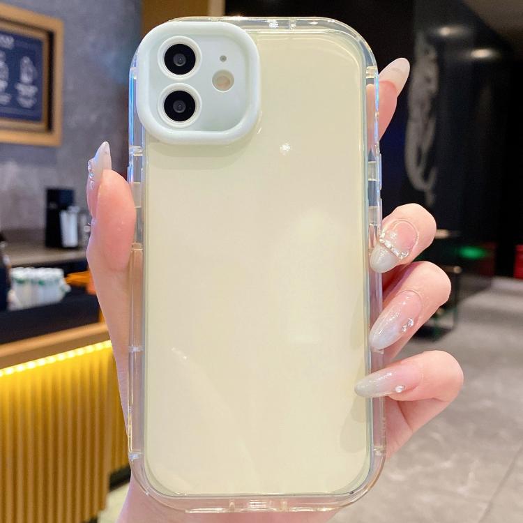 Funda de TPU + PC MagSafe de colores vibrantes para iPhone 11 (amarilla)