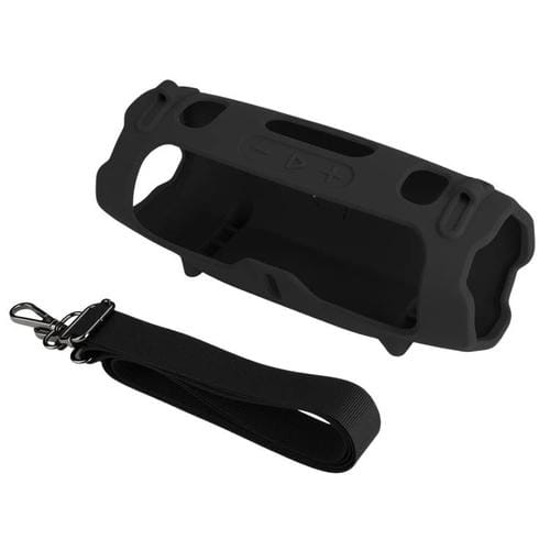 Funda protectora de silicona para altavoz portĂĄtil JBL Charge 6, funda blanda (negra)