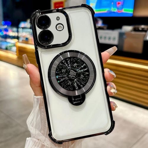 Funda con soporte giratorio para iPhone 11 (negra)