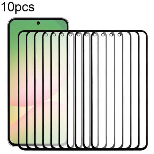 Lenti in vetro esterno Samsung Galaxy A56 SM-A566B con adesivo OCA (10 pezzi)