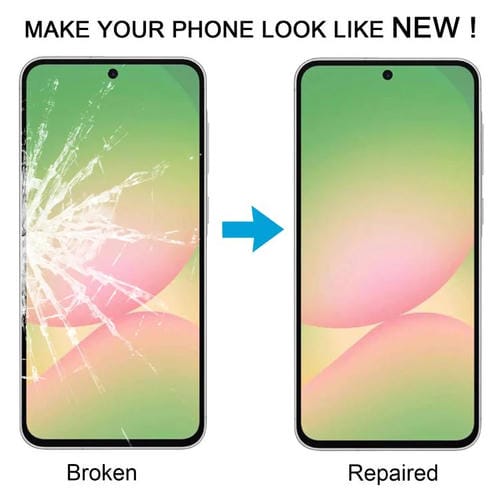 Glasaußenlinsen Samsung Galaxy A56 SM-A566B mit OCA-Klebstoff (10 Stück)