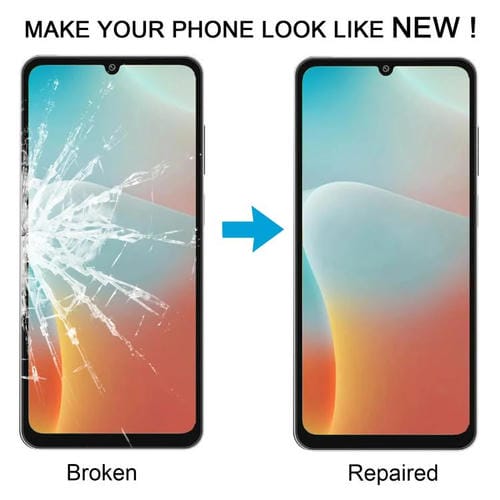 Lentes de Vidro Externo Samsung Galaxy M06 SM-M066B com Adesivo OCA (10 Unidades)