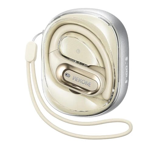 Auriculares inalámbricos intraaurales WK Beluga S18 Jungle Series Star Ring con clip OWS (beige)