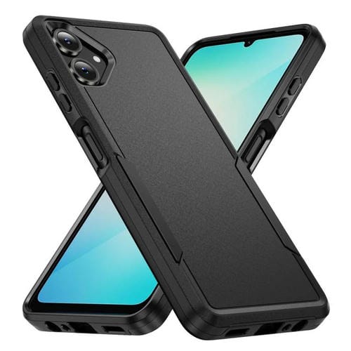 Funda Pioneer Armor de PC y TPU resistente para Samsung Galaxy A06 4G/5G (negra)