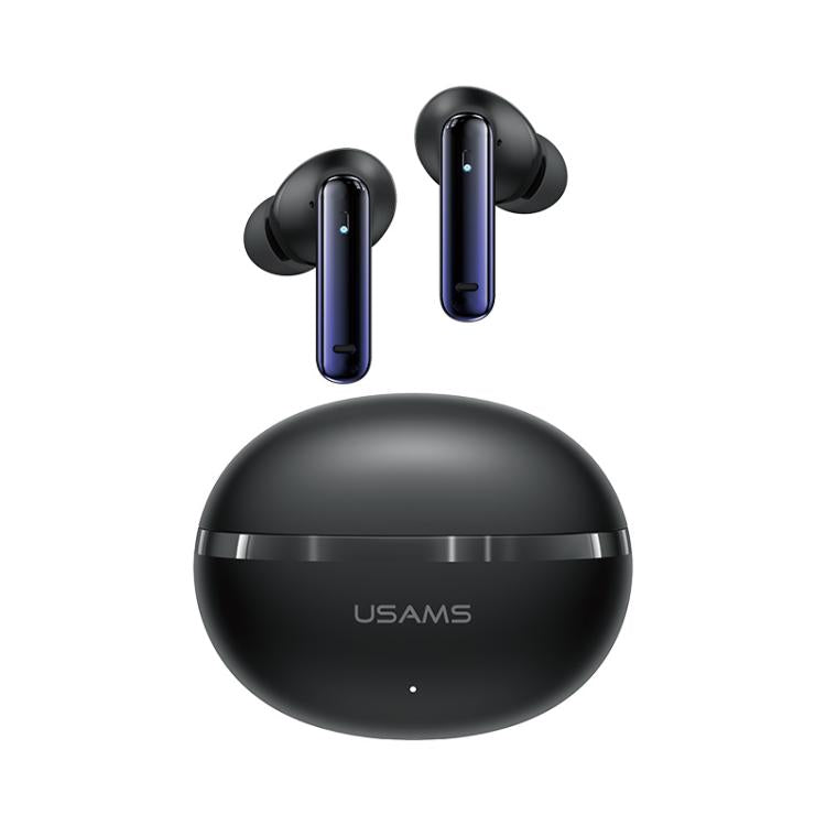 Auriculares inalámbricos Bluetooth USAMS Echo E02 ANC y ENC TWS intraaurales (negros)