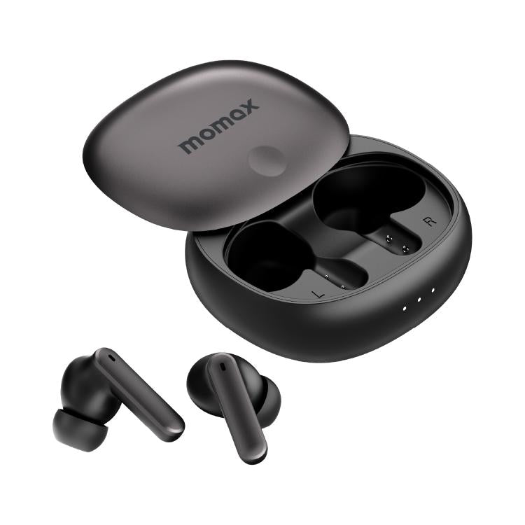 Auriculares inalámbricos MOMAX 1-Vibe Lite con cancelación de ruido BT5.4 (negros)