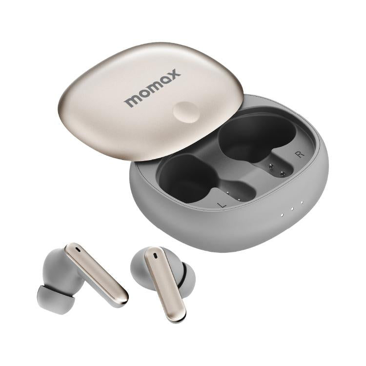 Auriculares inalámbricos MOMAX 1-Vibe Lite con cancelación de ruido BT5.4 (titanio)