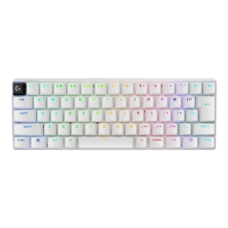 Teclado inalámbrico Logitech G PRO X 60 LIGHTSPEED interruptores ópticos GX-T (Blanco)