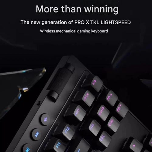 Teclado inalámbrico Logitech G PRO X TKL interruptores mecánicos GX-T (Blanco)