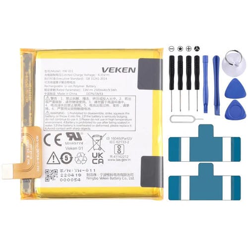 Reemplazo de batería para VEKEN YW-011 3.8V 2500mAh