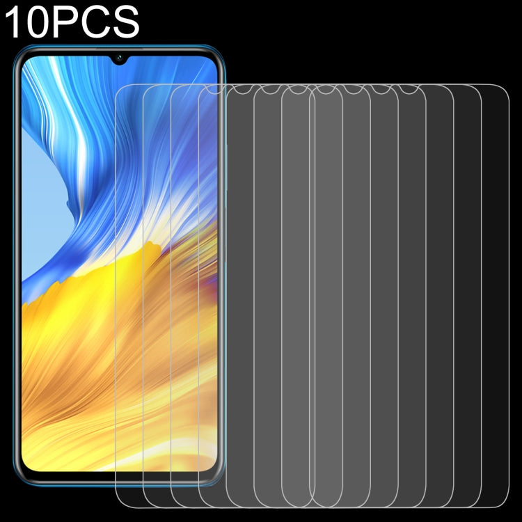 Para Huawei Honor X10 Max 10 PCS 0.26mm 9H 2.5D Película de vidrio templado