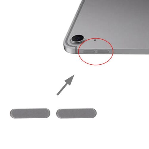 Pulsante di controllo del volume Apple iPad Air 11 pollici (2024) e Air 13 pollici (2024) (Grigio)
