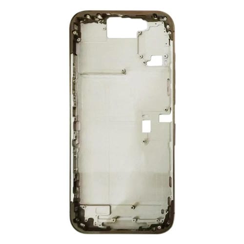 Piastra Lunetta Cornice Centrale Apple iPhone 16 Pro Max (Dorato)