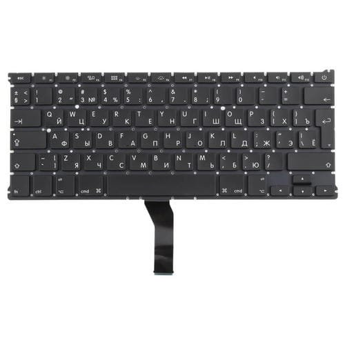 Apple MacBook Air 13 Polegadas A1466 A1369 (2011-2015) Teclado Versão Ru com Retorno de Carro Grande