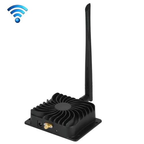 Amplificador de Señal WIFI Edup EP-AB003 8W 2,4 GHz con Antena para Enrutador Inalámbrico Enchufe Estadounidense