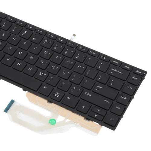 Teclado retroiluminado (negro) para HP ProBook 430 G5, 440 G5, 445 G5, 640 G4, 640 G5, L01071-001, L00735-001, versión estadounidense