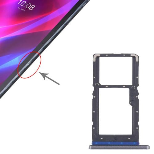 Tabuleiro Cartão SIM e Micro SD Lenovo Tab P11 Pad Plus TB-J607F (Azul)