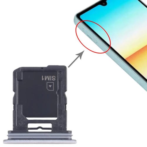 SIM Card and Micro SD Tray Sony Xperia Ace III (White)