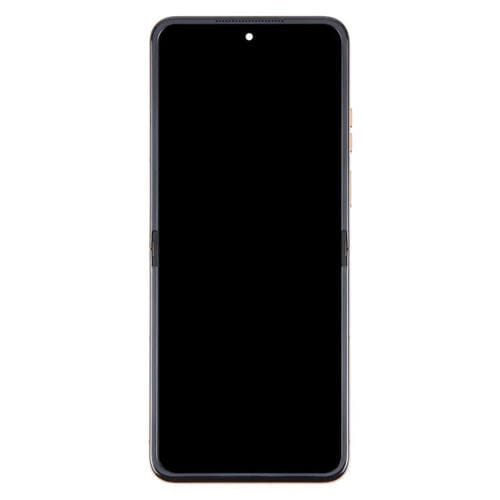 Original Full Screen with Frame for Motorola Razr+ 2024 (Gold)